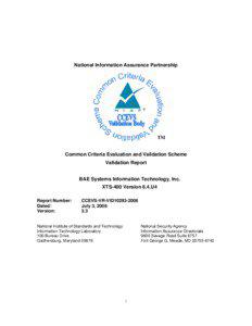 National Information Assurance Partnership  ®