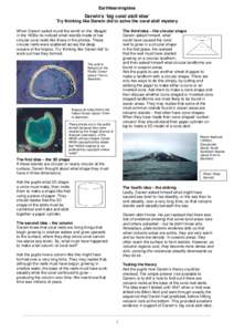 Earthlearningidea  Darwin’s ‘big coral atoll idea’ Try thinking like Darwin did to solve the coral atoll mystery When Darwin sailed round the world on the ‘Beagle’ in the 1830s he noticed small islands made of 