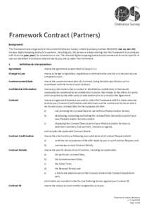 Framework Contract (Partners)