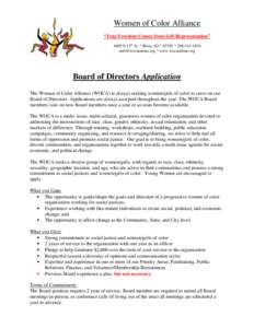 Microsoft Word - Board of Directors Application.doc