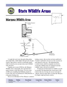 State Wildlife Areas ★ 25  40