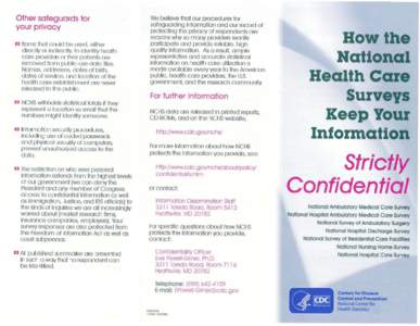 Strictly confidential brochure