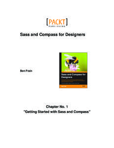 Sass and Compass for Designers  Ben Frain Chapter No. 1 