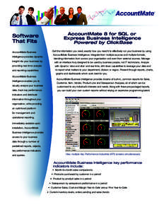 Information technology / Computing / Dashboard / Online analytical processing / Performance indicator / IBM Cognos 8 Business Intelligence / MyDIALS / Business intelligence / Business / Data management