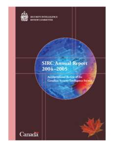 SIRC Annual Report[removed]