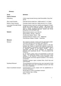 Precipitation / Rain / Low-pressure area / Pressure system / Monsoon / Synoptic scale meteorology / Wind / Climate of Asia / Earth rainfall climatology / Atmospheric sciences / Meteorology / Atmospheric dynamics