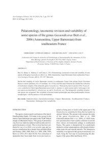 Acta Geologica Polonica, Vol[removed]), No. 3, pp. 355–397  DOI: [removed]agp–2013–0016