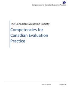 Microsoft Word - competencies for canadian evaluation practice english v11[removed]