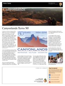 Visitor Guide  National Park Service U.S. Department of the Interior  Canyonlands