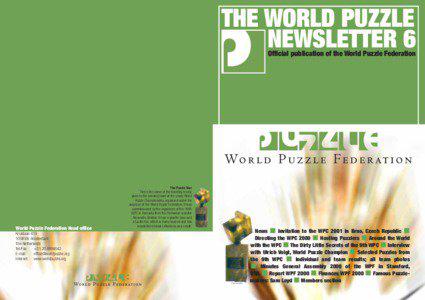 THE WORLD PUZZLE NEWSLETTER 6