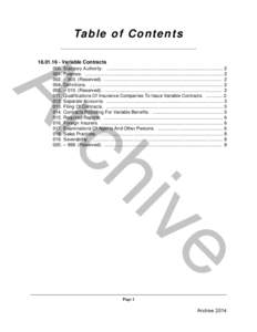 Economics / Financial institutions / Institutional investors / Retirement / Annuity / Life insurance / Registered representative / Life annuity / Variable universal life insurance / Financial economics / Insurance / Investment