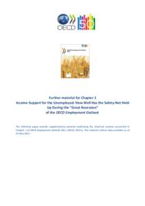Further material for Chapter 1 Income Support for the Unemployed: How Well Has the Safety-Net HeldUp During the 