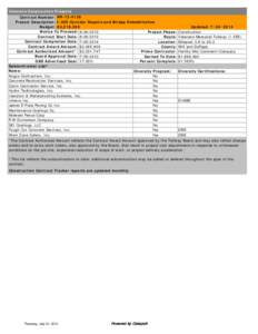 Veterans Construction Projects Contract Number: RR[removed]Project Description: I-355 Corridor Repairs and Bridge Rehabilitation Budget: $3,219,205 Updated: [removed]Notice To Proceed: [removed]