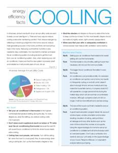 energy efficiency facts cooling