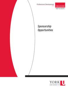 CLE  Sponsorship Opportunities  ABOUT OPD