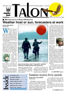 Talon Friday, March 1, 1996 the  Volume 2, No 7