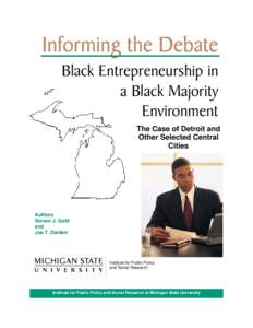Politics of the United States / African-American neighborhood / Detroit / Racial segregation / White flight / Residential segregation / Southern United States / Detroit riot / Racial segregation in the United States / Urban decay / Ethics / Geography of Michigan