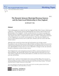 Government / Local government in Massachusetts / Special-purpose district / Vermont / Township / Public finance / Local government / Income tax in the United States / Property tax / State governments of the United States / Politics of the United States / New England