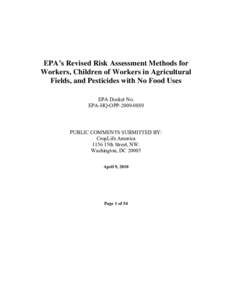 Microsoft Word - Revised Risk Assessment Methods Policy_CLA_FINAL_09April2010.DOC