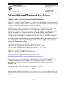 Colorado National Monument / Colorado Western Slope / National Register of Historic Places in Colorado / Rustic architecture / Fruita /  Colorado / Glade Park /  Colorado / Rim Rock Drive / Grand Junction /  Colorado / National Park Service / Geography of Colorado / Colorado counties / Colorado