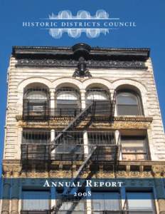 Historic preservation / Simeon Bankoff / NoHo / Greenwich Village Society for Historic Preservation / New York City Landmarks Preservation Commission / Greenwich Village / Andrew Dolkart / Manhattan / New York / Historic Districts Council