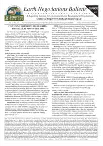 Carbon finance / United Nations Framework Convention on Climate Change / Emissions trading / The Adaptation Fund / European Union Emission Trading Scheme / Carbon tax / Clean Development Mechanism / Flexible Mechanisms / Climate change policy / Environment / Climate change