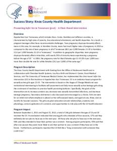 Success Story: Knox County Health Department