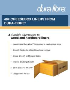 40# CheeseBox Liner Sell Sheet - DF[removed]Rev2