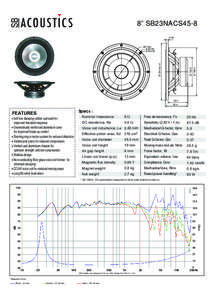 SB  8” SB23NACS45[removed]  Ø 198.0