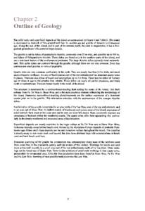 The solid rocks and superficialdepositsof the islandare summarizedin Figure 4 and Table2. The island is dominatedby bedrock of fine-grainedand fine- to medium-grainedgranite of Jurassicto Cretaceous age.Along the eastof 