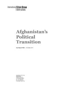 Microsoft Word[removed]Afghanistans Political Transition
