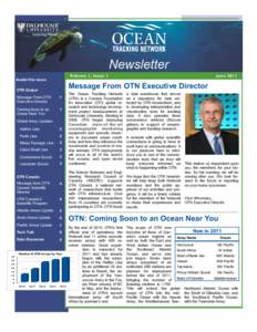 OTN  Message From OTN Executive Director OTN Global Message From OTN