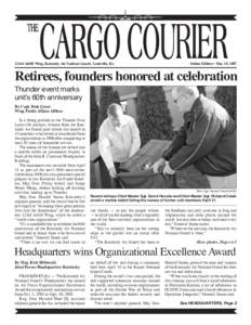 123rd Airlift Wing, Kentucky Air National Guard, Louisville, Ky.  Online Edition • May 19, 2007 Retirees, founders honored at celebration