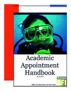    Academic Appointment Handbook (As of[removed])