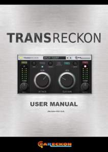 USER MANUAL (Revision ENUser manual  1