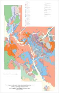 DESCRIPTION OF MAP UNITS Q Unconsolidated sedimentary deposits (Quaternary units) Contact - Dashed where approximately located TERTIARY IGNEOUS ROCK Tmv Volcanic rocks (Miocene) Sheared unconformity - Double-ended arrow 