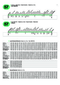 Aéroport – Blandonnet – Meyrin-Gravière – Hôpital de La Tour Gare ZIMEYSA r-d IC e-C C