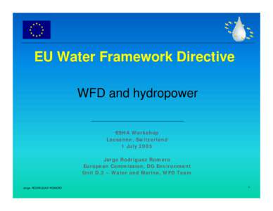 EU Water Framework Directive