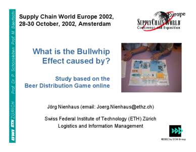 Supply chain management / Bullwhip effect / Inventory / Beer distribution game / Supply chain / Safety stock / Whip / Business / Technology / Management