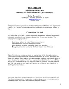 Legal documents / Euthanasia / Legal terms / Medical law / Advance health care directive / Power of attorney / End-of-life care / Palliative care / Medical record / Medicine / Health / Healthcare law