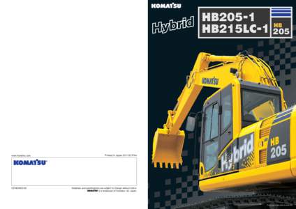 HB205-1 HB HB215LC[removed]www.Komatsu.com