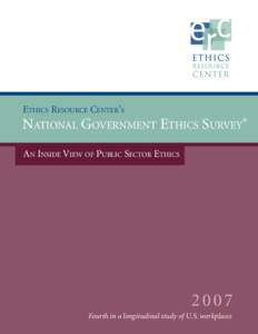 Social philosophy / Ethics Resource Center / Compliance and ethics program / Public sector ethics / Organizational ethics / Outline of ethics / Markkula Center for Applied Ethics / Business ethics / Ethics / Applied ethics