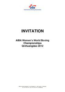 World Amateur Boxing Championships / Weight class / Aiba