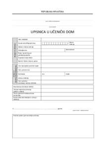 Microsoft Word - Upisnica u učenički dom.doc