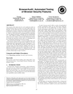 Computing / Software / World Wide Web / Hacking / Ajax / Internet privacy / Computer network security / Web browsers / Content Security Policy / HTTP cookie / Cross-origin resource sharing / Cross-site request forgery