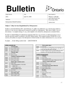 Bulletin Bulletin Number[removed]Direct inquiries to