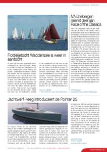 Watersportnieuws | Zeilboten  IVA Driebergen neemt deel aan Race of the Classics
