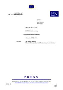 Agriculture ministry / Europe / Agricultural economics / Common Fisheries Policy / Climate change in Scotland / Economy of Scotland / Environment of Scotland / Minister for Food /  Agriculture and Fisheries / Ministry for Rural Affairs / Economy of the European Union / Economy of Europe / European Union