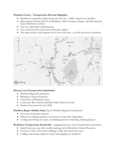 Transport / Brattleboro /  Vermont / Public transport / Technology / Vermont / Sustainable transport / Connecticut River Transit / Transportation planning