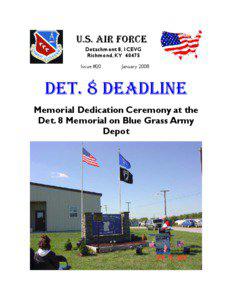 U.S. AIR FORCE Detachment 8, 1CEVG Richmond, KY 40475
